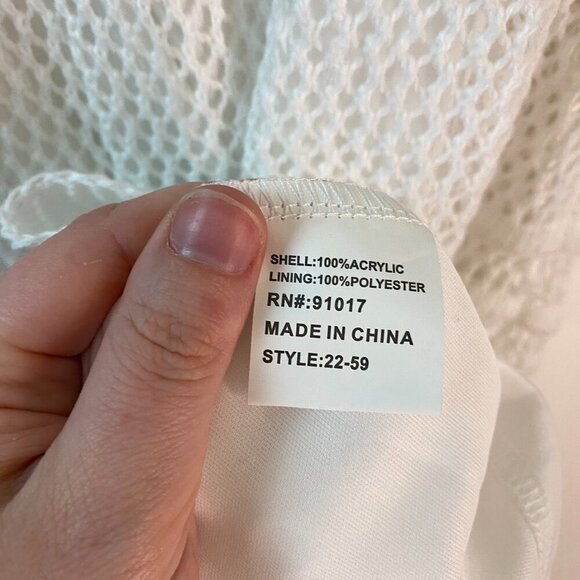 Women's Cotton Solitaire Crochet Beach/Spring Maxi Dress Boho and Elegant - Picture 8 of 16